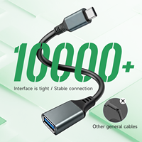 Câble USB Type-C mâle vers USB 3.0 OTG femelle, vente directe du fabricant WISTAR, OEM ODM personnalisé
