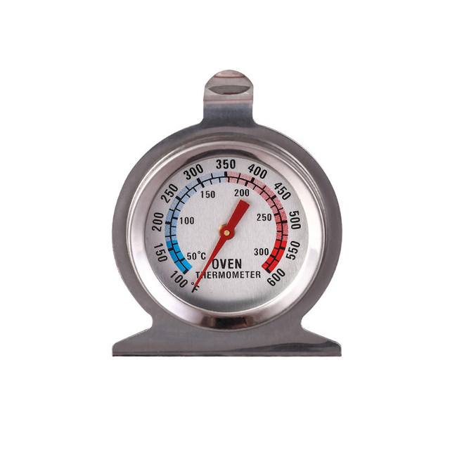 Oven Thermometer Whole Stainless Steel 50 to 300 Degree C for Food Industrial Home Use Bakery