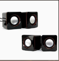 Haut-parleur USB pour ordinateur portable, mini haut-parleur avec design magnétique 02A, sans batterie, sans microphone intégré