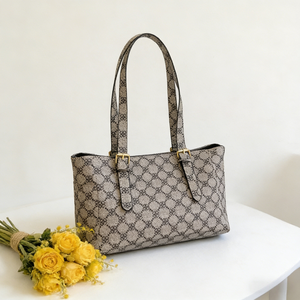 Sac à main haut de gamme pour femmes, style de créateur de luxe, sur mesure, couleur marron, avec logo original de premier ordre - Product Image 6