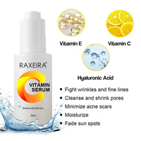 Sérum Éclaircissant Anti-Âge en Gros à la Vitamine C et à l'Acide Hyaluronique pour les Taches Brunes et les Rides – Soin Visage