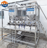 Tofu automatique commercial de capacité élevée faisant la ligne innovatrice équipement de traitement de caillé de haricot de machine à grande échelle
