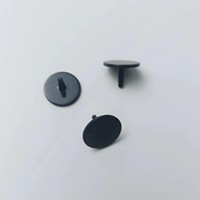 Marqueur de balle de golf rond plat en plastique, coloré, durable, imperméable, écologique, avec logo personnalisé, taille personnalisable pour accessoires de golf