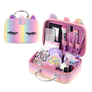 HYUE - Set de Maquillaje Grande para Niñas, Juguete de Belleza y Moda, Kit de Cosméticos de Imitación para Niñas - Product Image 1