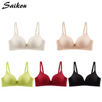 Soutien-gorge sans couture une pièce sans armatures avec maintien doux, push-up, lingerie confortable, bralette gainante et soutien-gorge de maintien pour femme