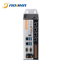 Pc Mini CPU Desktop performa tinggi, PC industri kabinet kontrol DIO 6/7/8th i3/i5/i7 Gen PoE