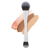 Nouveauté 2026 à succès (Directement de la Source) : Pinceau de maquillage multifonctionnel double-embout pour le surlignage, le contouring et le blush.