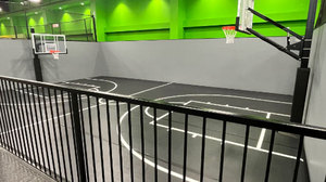 Terrain de football pour trampoline flottant Salle de sport Saut Tapis de <span class=keywords><strong>gymnastique</strong></span> Cour d'air gonflable - Product Image 3