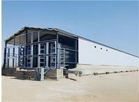 Structure légère en acier préfabriquée pour poulailler, cage à poules pondeuses, ferme avicole
