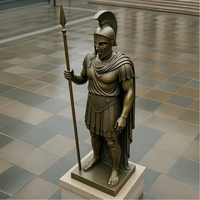 Moderne Gravierte Lebensgroße Bronze-Menschenfigur Skulptur Garten-Statue Maßgefertigte Größen Verfügbar