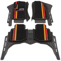 Tapis de Sol de Voiture en Cuir de Luxe pour Conduite à Droite, pour Toyota 4Runner Avalon Civic Crown GT 86, Écologique et Imperméable