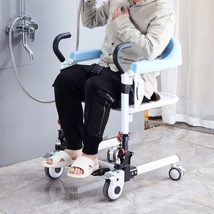 Portable Folding Wheel Chair Adjustable Wheel Chair Which Helps to Move the Patient - Product Image 5