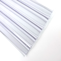 Rouleau de rideau en bande PVC transparente, rideau de porte en vinyle flexible transparent pour chambre froide industrielle, entrepôt frigorifique