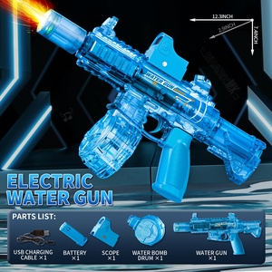 2025 nuova CustomizationElectric M416 pistole ad acqua automatica ad acqua ad acqua pistola elettronica suono e luce per i bambini - Product Image 2