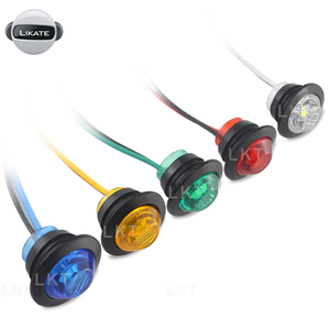 <span class=keywords><strong>LKT</strong></span> Neue LKW-LED-Seitenleuchten Rot/Grün/Blau/Gelb/Weiß IP67 Wasserdicht Universell Passend Anhänger-Zubehör - Product Image 3