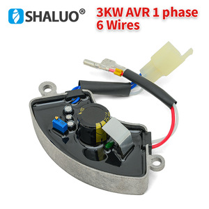 Av Voltage Regulator 100mm Aluminum Housing For <b>Gasoline</b> Generator AVR Stabilizer Part - Product Image 2