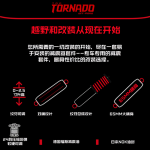 Kit de Suspensión Todoterreno con Nitrógeno, Edición PRO 4X4, Amortiguador de Gran Diámetro para ICH-X K2 - Product Image 3