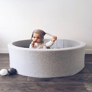 Feelbaby <span class=keywords><strong>Piscine</strong></span> à balles confortable pour bébé <span class=keywords><strong>Piscine</strong></span> à balles gonflable en plastique d'intérieur souple pour l'école ou le centre commercial - Product Image 2