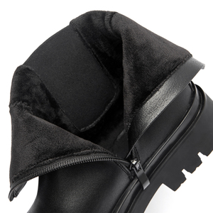 Stivali da donna alla moda antiscivolo da donna con cerniera bassa personalizzata wenzhou factory stivali da donna - Product Image 3
