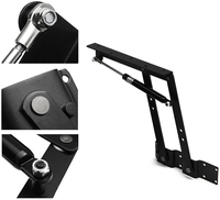 Quincaillerie en fer métallique pour meubles, mécanisme de levage pour Table basse, bureau à thé, support, charnière de Table pliante