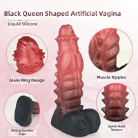 Muscle-God Alien - Juguete Sexual Anal para Adultos, Dilatador Anal para Masturbación, Simulación Realista para Mujeres, SM