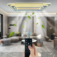 Ventilateur de plafond intelligent Banqcn avec éclairage pour maison connectée
