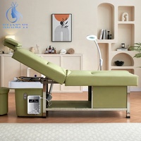Beauté Balon Pied Tête Spa Retour Ascenseur Chaise De Massage Lavage Des Cheveux Pédicure Shampooing Lit