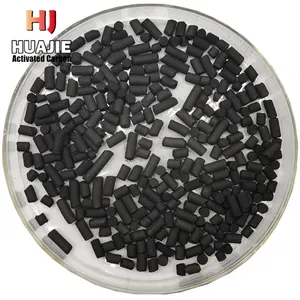 Water Treatment Chemicals air purification 4mm Coal Based columnar Activated Carbon Pellets
