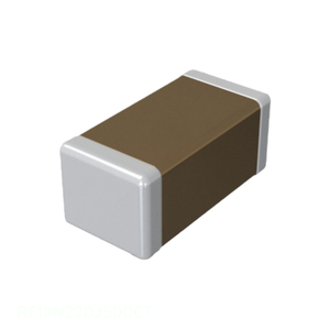 ตัวแทนจำหน่ายอย่างเป็นทางการ CAP CER 22PF 50V C0G/NP0 0603 22 pF RF18N220J500CT 0603 (1608 เมตริก) ตัวเก็บประจุเซรามิก - Product Image 1