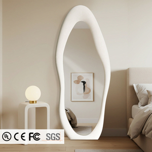 Nhà Máy Tùy Chỉnh Phòng Ngủ Gương Đầy Đủ Chiều Dài Không Thường Xuyên Pháp Bán Buôn Đóng Khung Thiết Kế Mới Gương - Product Image 6