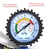Gonfleur de pneus numérique avec manomètre pour le gonflage des pneus automobiles