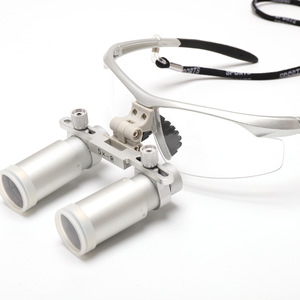 Dental <b>Microscope</b> 5X Magnification Surgical Loupes For Oral Ear Nose Throat Surgery Metal Frame Manual Operation - Product Image 2