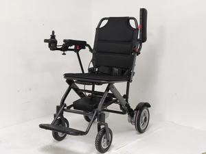 <span class=keywords><strong>Fauteuil</strong></span> <span class=keywords><strong>roulant</strong></span> <span class=keywords><strong>électrique</strong></span> pliable en alliage d'aluminium télécommandé sans fil Amain OEM, batterie au lithium 24V, capacité de charge de 100 kg - Product Image 3