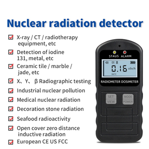 Детектор ядерного излучения 40kev ~ 3.0mev, измеритель гамма-излучения, тестер радиоактивности, дозиметр радиации, монитор - Product Image 3