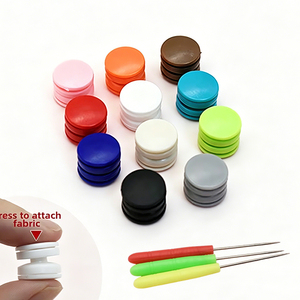 Outil de pose de boutons-pression sans couture pour housses de couette et chaussures, boutons-pression pour vêtements de bébé, boutons dissimulés, boutons-pression B - Product Image 1