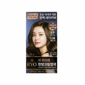 Ryeo Uachae Stylish Gray Fish Cream Natural Brown 5N 120G*2 Coloration capillaire Modèle 8809925188594 - Product Image 2