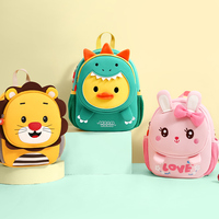 Nouveau sac à dos pour enfants à motif de dessin animé, sac à dos scolaire en néoprène pour garçons et filles de 3 à 6 ans, fermeture éclair