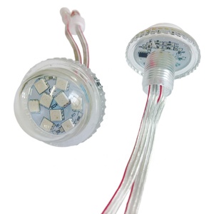 Punto de luz led para patio de juegos, luz rgb de 12V, 24v, pixel de 35mm, a todo color, para carrusel - Product Image 4