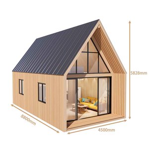 Casa de madera personalizada para almacenamiento al aire libre, casa de jardín de madera de pino fácilmente ensamblada - Product Image 5