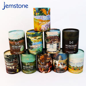 Le papier en carton kraft écologique de haute qualité peut offrir un tube d'emballage en papier cadeau - Product Image 4