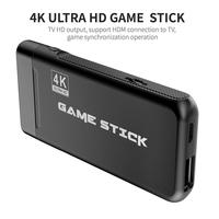 Nouvelle console de jeu M8 Pro Game Stick 4K 64 Go avec manette sans fil 2,4 GHz pour jeux rétro et PS1, cadeau pour enfants