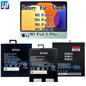 Baterai Pabrik OEM Berbagai Jenis Baterai untuk Xiaomi MI Pad 1 2 <span class=keywords><strong>3</strong></span> 4 4plus 5 5pro 5pro 12.4 Redmi Pad 2022 - Product Image 2