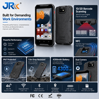 JR PDA 927EL Android 13, PDA Industrial de 5 Pulgadas, Computadora de Mano, Escáner de Código de Barras, Colector de Datos, Terminal Móvil Resistente