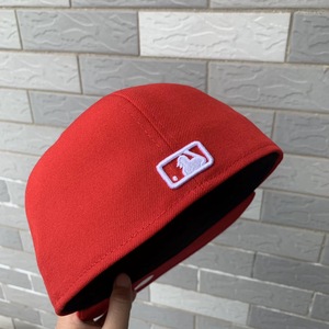 <span class=keywords><strong>Gorra</strong></span> <span class=keywords><strong>de</strong></span> Béisbol LA <span class=keywords><strong>Dodgers</strong></span> con Logotipo 3D Bordado, Estructurada, Totalmente Roja, para Fanáticos del Deporte - Product Image 3