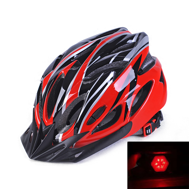 Rojo y negro con luz trasera