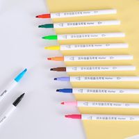 Conception d'art pour enfants pinceaux fins pointe de tête douce peinture professionnelle colorée marqueurs d'art fournitures ensemble de peinture