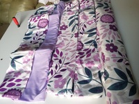Draps de lit imprimés Queen King Size brossés doux ensemble de draps de lit en gros avec 6 pièces ensemble de draps de lit ensemble de literie à la maison