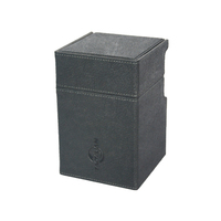 Boîte de rangement pour jeux de société personnalisés, boîte de rangement pour cartes de jeu Yugioh, tarot, en cuir PU