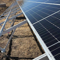 Système de montage solaire au sol KINGSOLAR avec poteau hélicoïdal pour sols sablonneux, norme EN 1991, fabricant CE ISO OEM