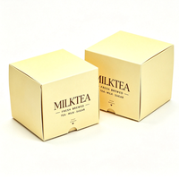 Caja de Embalaje Plegable de Lujo para Pastelería, Cartón Resistente para Pasteles Pequeños, Dulces Caseros, Embalaje para Regalos Navideños